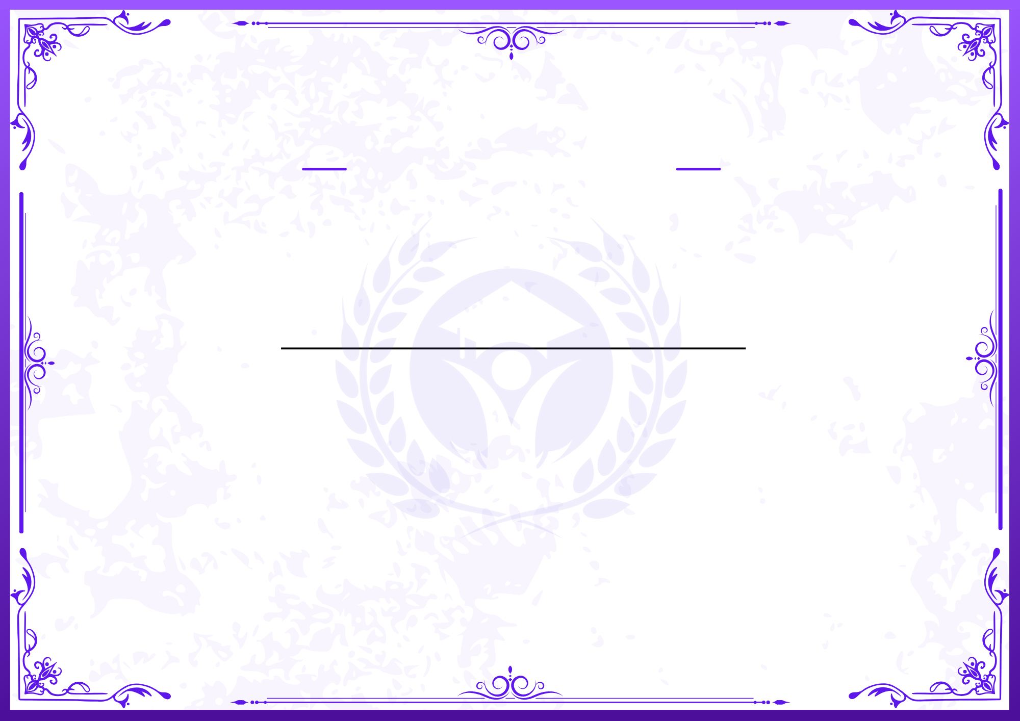 Certificate Background